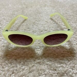 Janie and Jack Yellow Cat-Eye Sunglasses